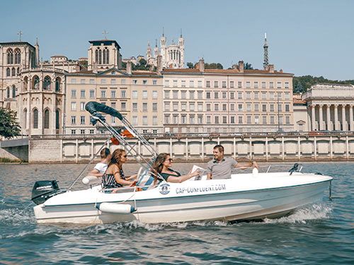 Location de bateau sans permis de 1 à 7 personnes - 2h