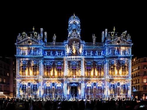 Visite de la fête des lumières