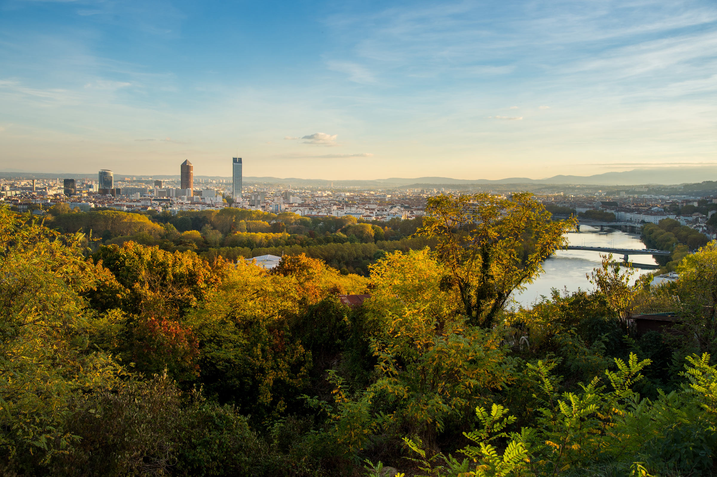 Vue depuis Caluire - © Laurence Danière - Métropole de Lyon